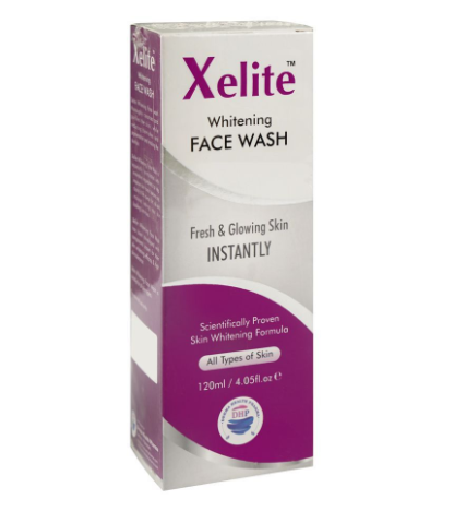 Derma Health Pharma Xelite Whitening Face Wash, For All Types Of Skin, 120ml